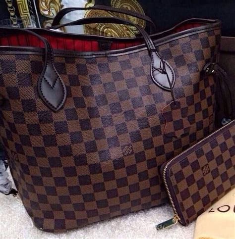 louis vuitton bag brown checkered|Louis Vuitton solid brown bag.